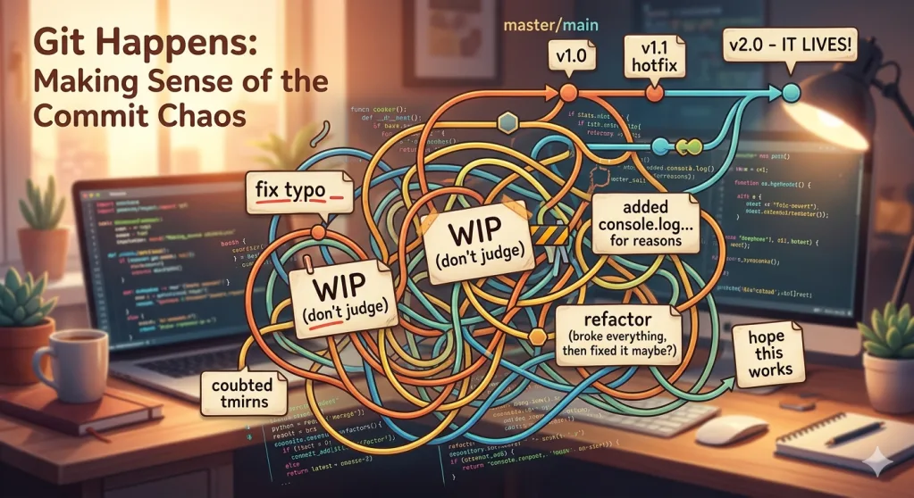 Representación visual de cualquiera de mis repos git
