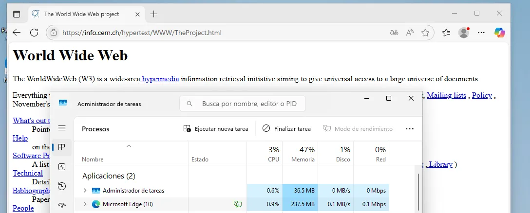 Edge en Windows 11